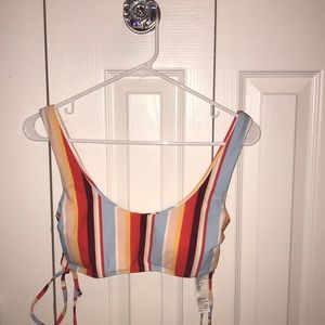 Hollister Scoop Side Tie Bikini Top
